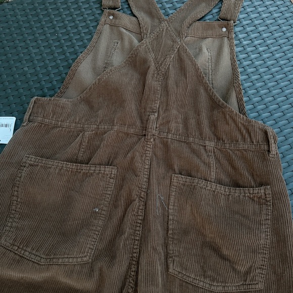 Free People Womens We The Free Ziggy Cord Overalls Size L - Picture 11 of 12